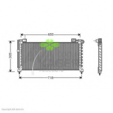94-6300 KAGER Конденсатор, кондиционер