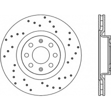 BDRS2259.25 OPEN PARTS Тормозной диск