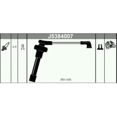 J5384007 NIPPARTS Комплект проводов зажигания