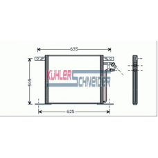 0449101 KUHLER SCHNEIDER Конденсатор, кондиционер