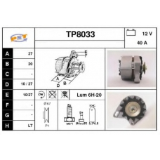 TP8033 SNRA Генератор