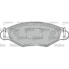 540852 VALEO Комплект тормозных колодок, дисковый тормоз