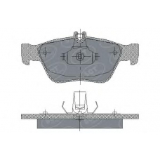 SP 226 SCT Комплект тормозных колодок, дисковый тормоз