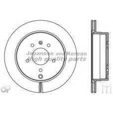 0993-8090 ASHUKI Тормозной диск