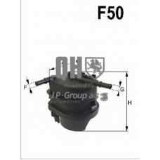1518701009 Jp Group Топливный фильтр