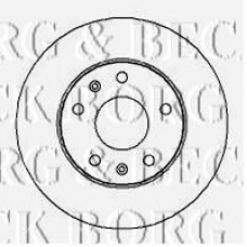 BBD4223 BORG & BECK Тормозной диск