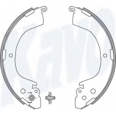 BS-6411 KAVO PARTS Комплект тормозных колодок