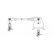 130/75 BREMI Провод зажигания
