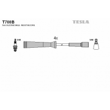 T708B TESLA Комплект проводов зажигания