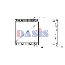 134990T AKS DASIS Радиатор, охлаждение двигателя