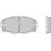 12-0378 E.T.F. Комплект тормозных колодок, дисковый тормоз