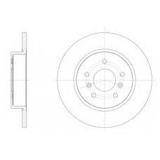 D61582.00 WOKING Тормозной диск