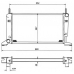 509507 NRF Радиатор, охлаждение двигателя