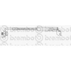 T 24 076 BREMBO Тормозной шланг