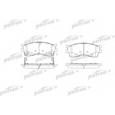 PBP1602 PATRON Комплект тормозных колодок, дисковый тормоз