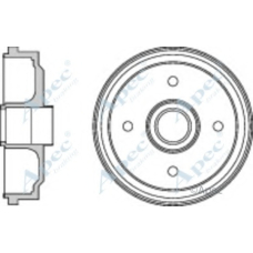 DRM9958 APEC Тормозной барабан