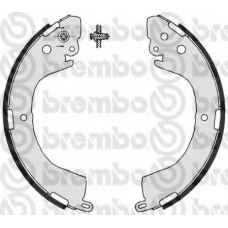 S 54 516 BREMBO Комплект тормозных колодок