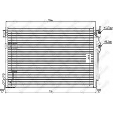 10-45136-SX STELLOX Конденсатор, кондиционер