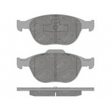 SP 625 SCT Комплект тормозных колодок, дисковый тормоз