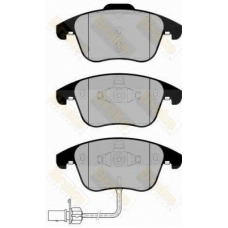 PA1802 BRAKE ENGINEERING Комплект тормозных колодок, дисковый тормоз