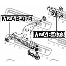 MZAB-074 FEBEST Подвеска, рычаг независимой подвески колеса