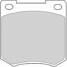 FD257A NECTO Комплект тормозных колодок, дисковый тормоз