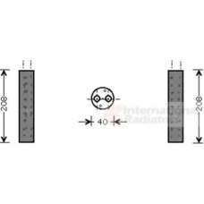 5200D094 VAN WEZEL Осушитель, кондиционер