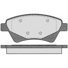 RA.0758.0 RAICAM Комплект тормозных колодок, дисковый тормоз