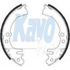 BS-1910 KAVO PARTS Комплект тормозных колодок