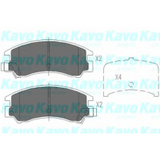 KBP-8008 KAVO PARTS Комплект тормозных колодок, дисковый тормоз
