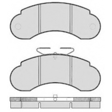 484.1 RAICAM Комплект тормозных колодок, дисковый тормоз