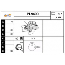 PL9490 SNRA Стартер