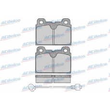 AC058219D AC Delco Комплект тормозных колодок, дисковый тормоз