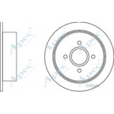 DSK635 APEC Тормозной диск