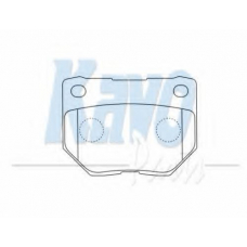 BP-6603 KAVO PARTS Комплект тормозных колодок, дисковый тормоз