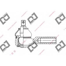 DE1050 DJ PARTS Наконечник поперечной рулевой тяги