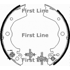 FBS542 FIRST LINE Комплект тормозных колодок