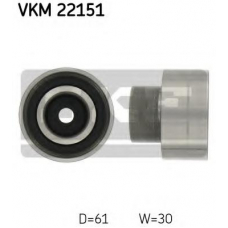 VKM 22151 SKF Паразитный / ведущий ролик, зубчатый ремень