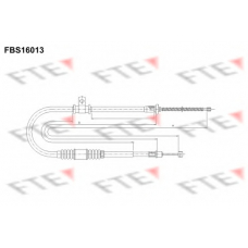 FBS16013 FTE Трос, стояночная тормозная система