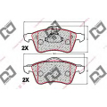 BP2005 DJ PARTS Комплект тормозных колодок, дисковый тормоз