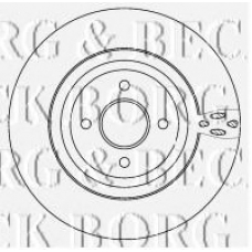 BBD4519 BORG & BECK Тормозной диск