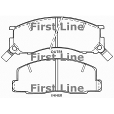 FBP1195 FIRST LINE Комплект тормозных колодок, дисковый тормоз