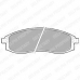 LP1759 DELPHI Комплект тормозных колодок, дисковый тормоз