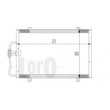 042-016-0003 LORO Конденсатор, кондиционер