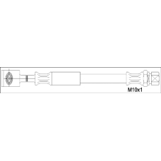 G1900.74 WOKING Тормозной шланг