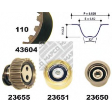 23605 MAPCO Комплект ремня грм
