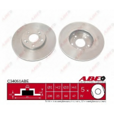C34061ABE ABE Тормозной диск