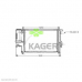 31-0122 KAGER Радиатор, охлаждение двигателя