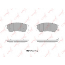 BD1816 LYNX Колодки торм.пер. chevrolet ca