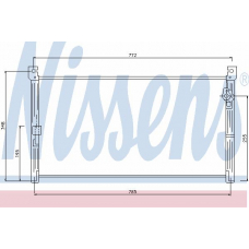 94370 NISSENS Конденсатор, кондиционер